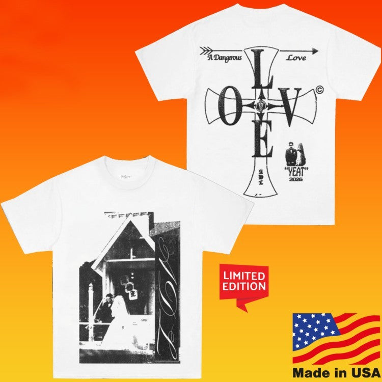 Yeat A Dangerous Love Cross T-Shirts