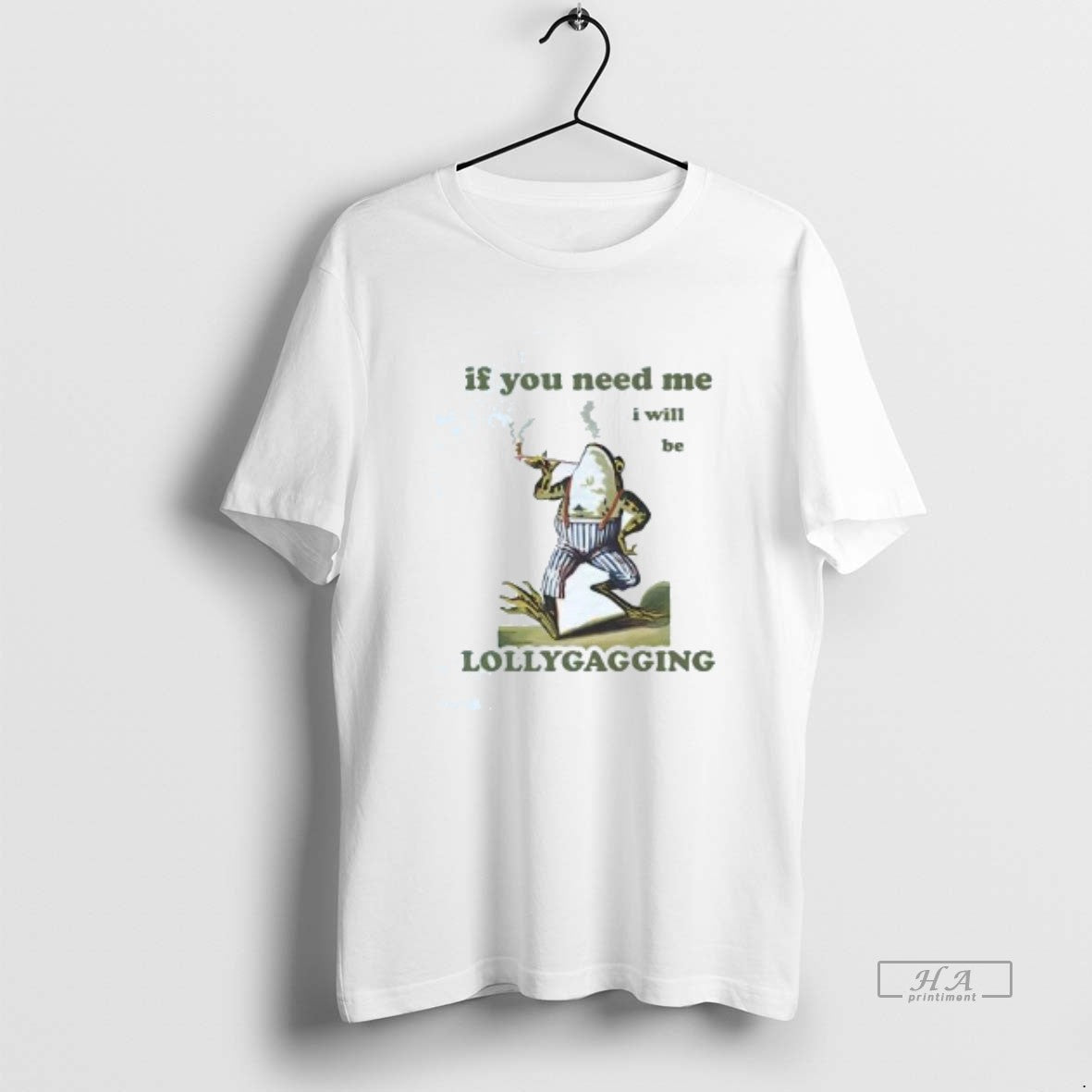 Official Ojc68mrh Frog Smoking If You Need Me I Will Be Lollygagging T-Shirts, Hoodie, Sweatshirt | PureTeeCo.com