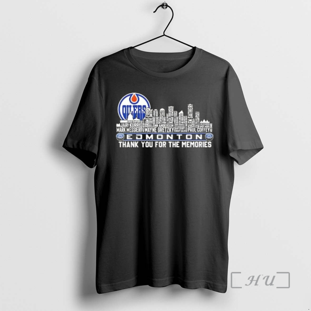 Officials 2026 Edmonton Oilers All Names City Skyline T-Shirts, Hoodie, Sweatshirt | PureTeeCo.com