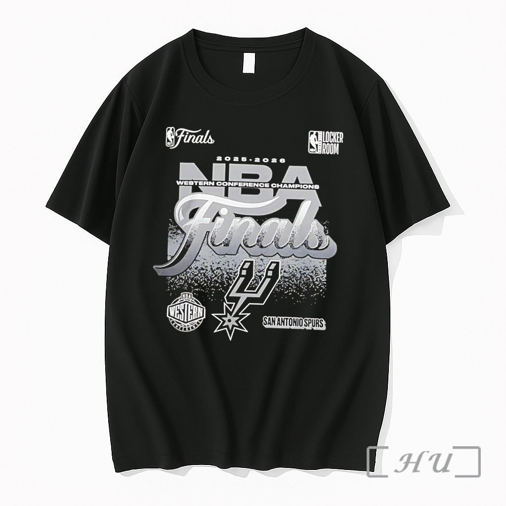 Officials 2026 Nba Western Conference Champions San Antonio Spurs Tee