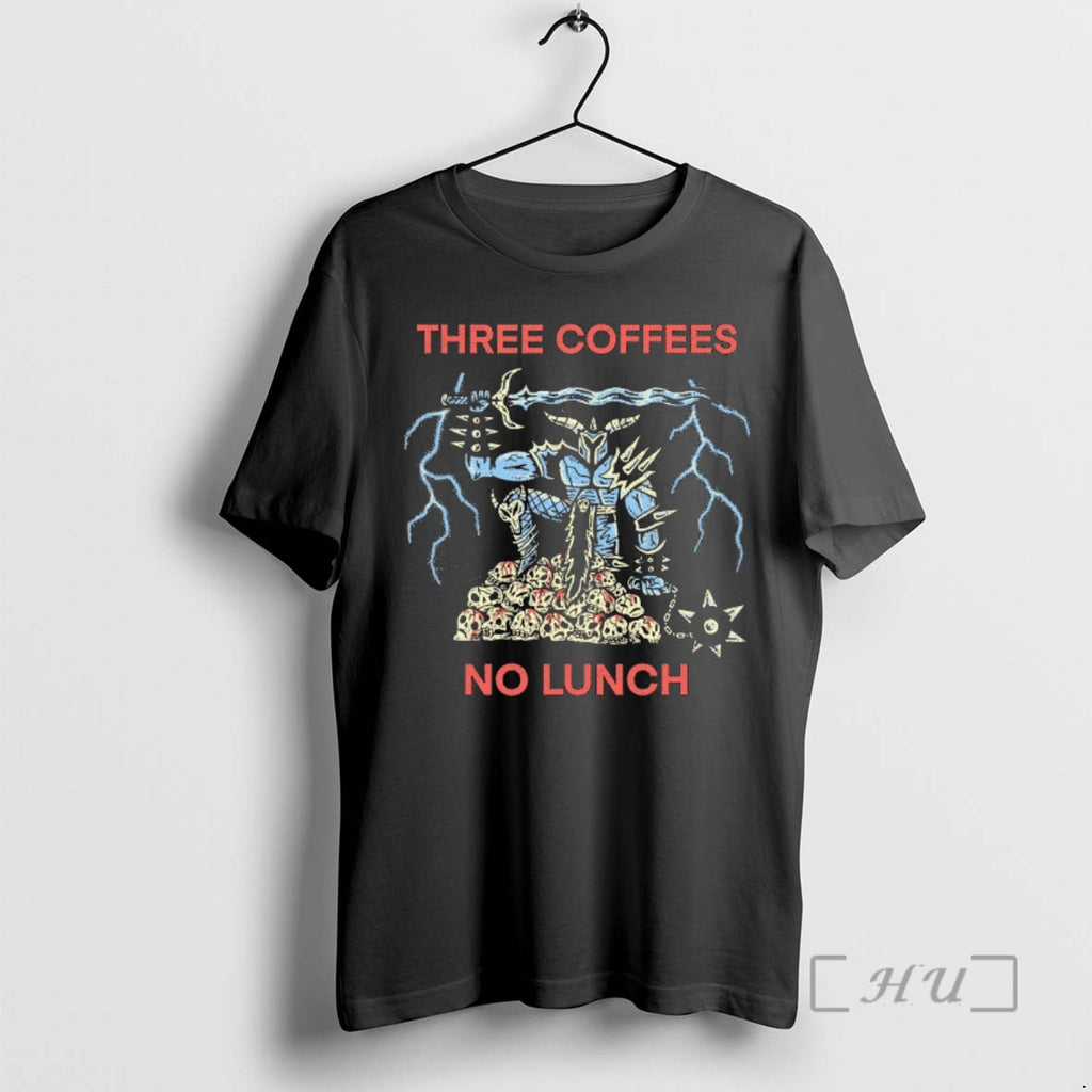 Officials 2026 Three Coffees No Lunch Wizard Of Barge T-Shirts, Hoodie, Sweatshirt | PureTeeCo.com