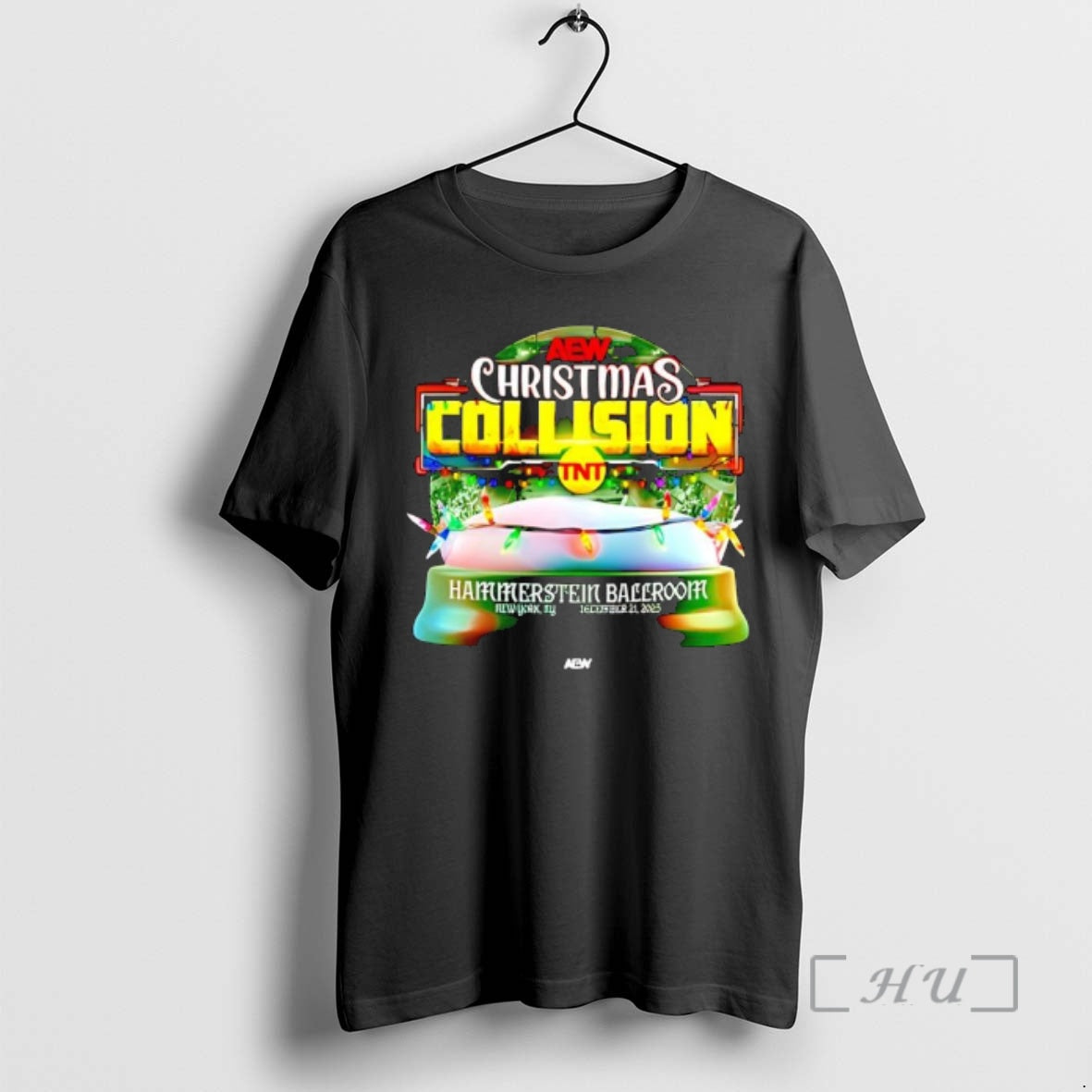 Officials Aew Christmas Collision 2025 Hammerstein Ballroom T-Shirts, Hoodie, Sweatshirt | PureTeeCo.com