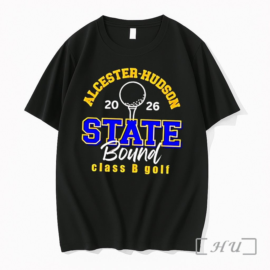 Officials Alcester Hudson 2026 State Bound Class B Golf Black