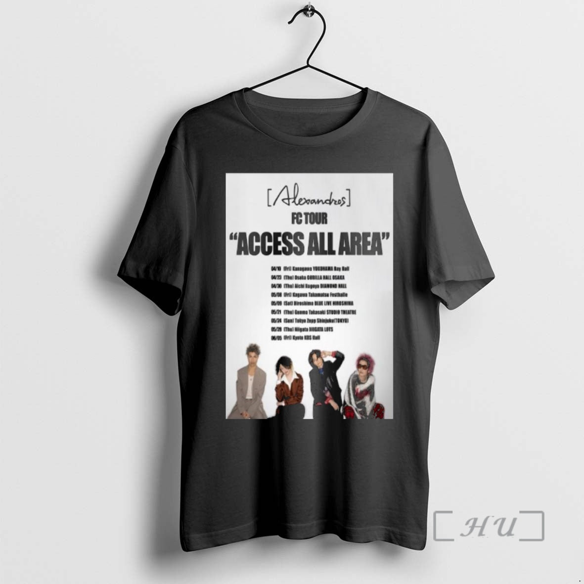 Officials Alexandros Fc Tour Access All Area 2026 T-Shirts, Hoodie, Sweatshirt | PureTeeCo.com