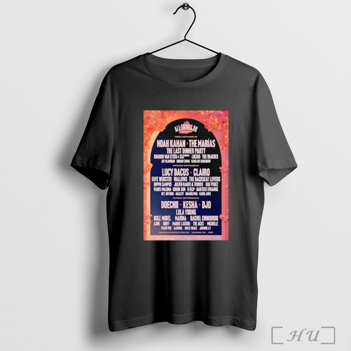 Officials All Things Go Columbia Maryland 2025 Poster T Shirt