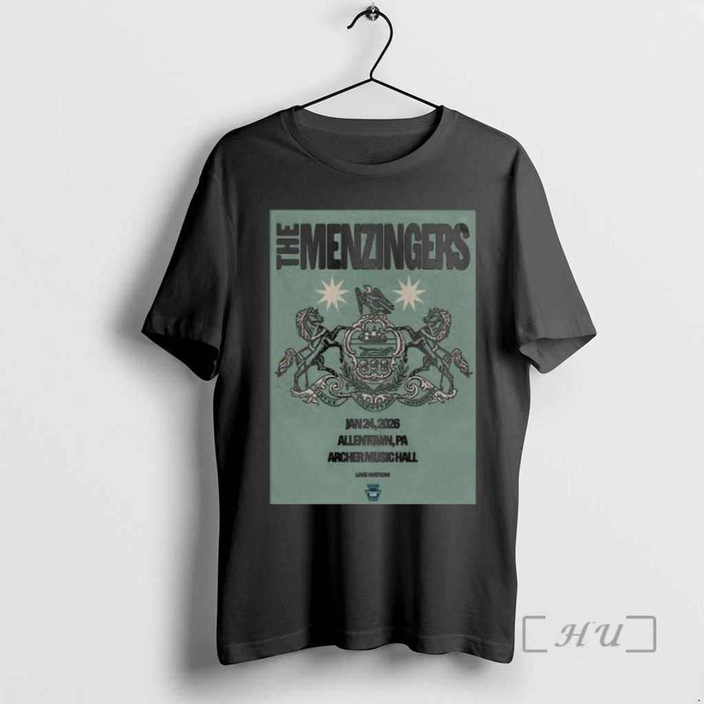 Officials Allentown Pa The Menzingers Jan 24 2026 T-Shirts, Hoodie, Sweatshirt | PureTeeCo.com