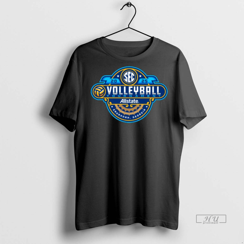Officials Allstate Sec Volleyball Tournament In Savannah Georgia 2025 Logo Shirt Sweater