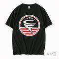 Officials American Flag Cyclone Stars Stripes Black
