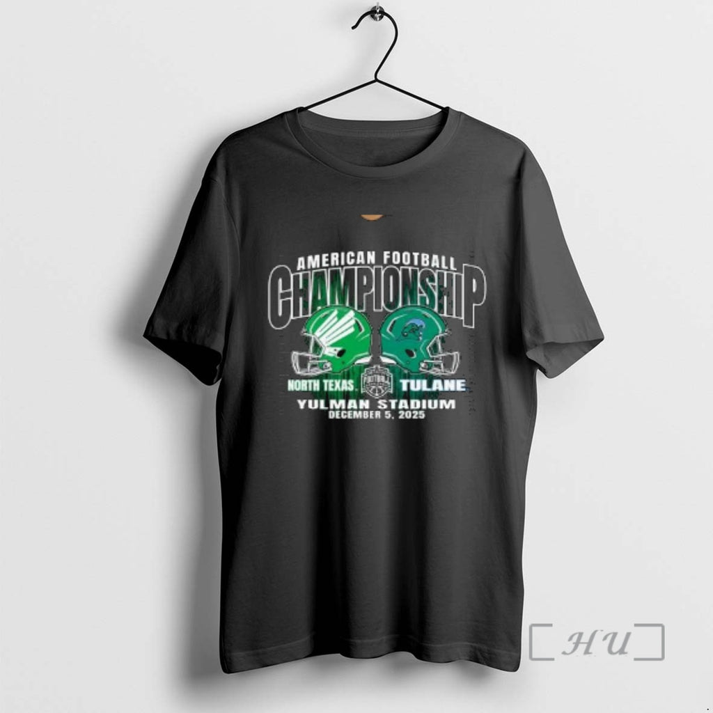 Officials American Football Championship North Texas Mean Green Vs Tulane Green Wave Yulman Stadium Dec T-Shirts, Hoodie,...