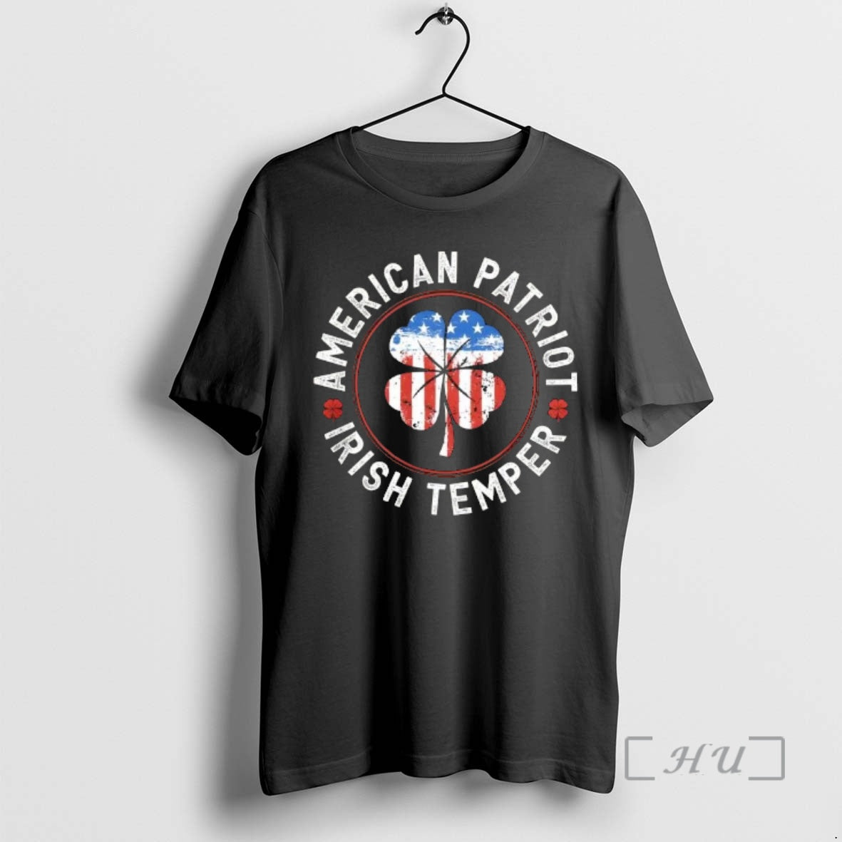 Officials American Patriot Irish Temper Us Flag T-Shirts, Hoodie, Sweatshirt | PureTeeCo.com