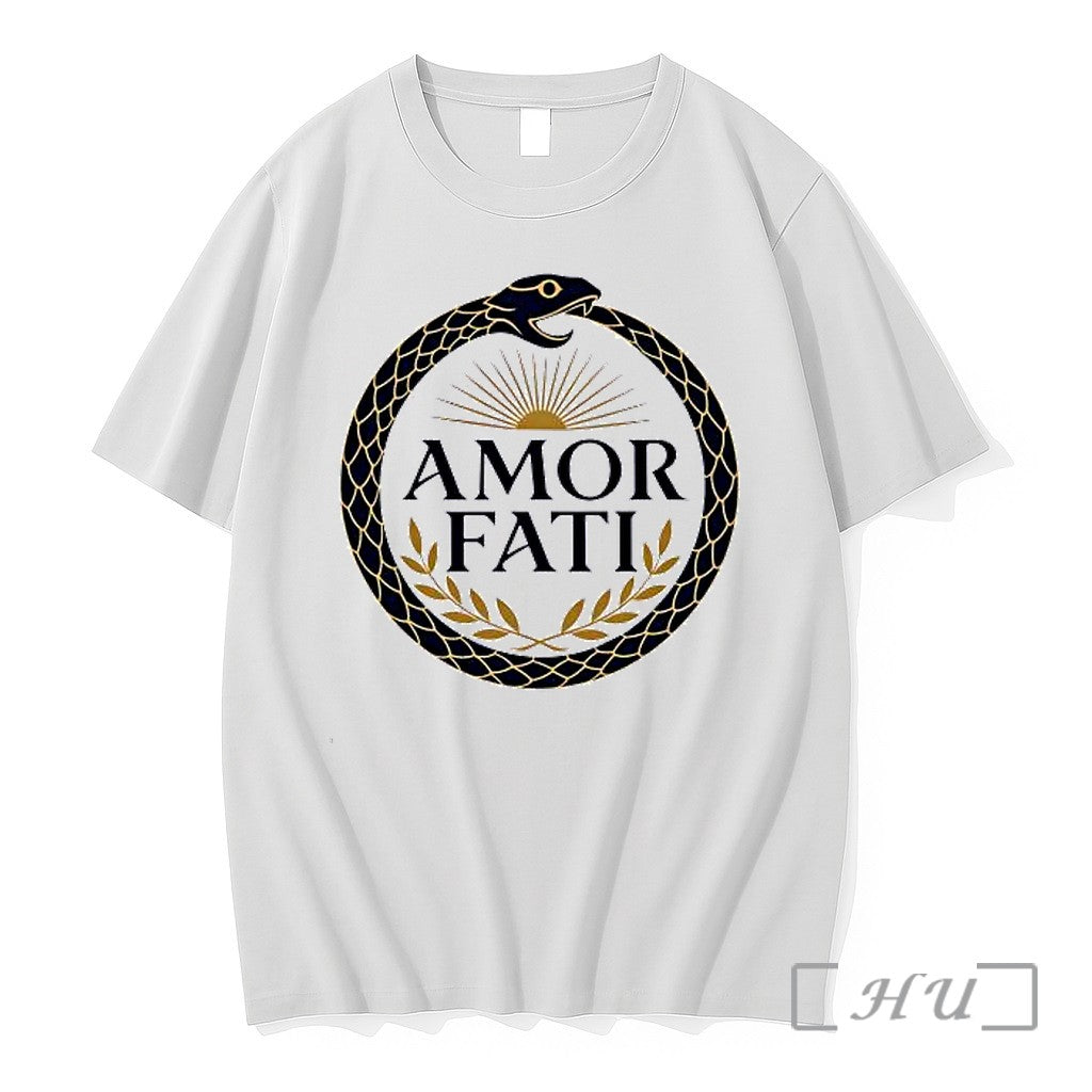 Officials Amor Fati Ouroboros Snake Sun Rays Laurel Wreath