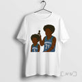Officials Anthony Edwards And Kevin Garnett Cartoon Minnesota Timberwolves Basketball Nba Playoffs Premium T Shirts