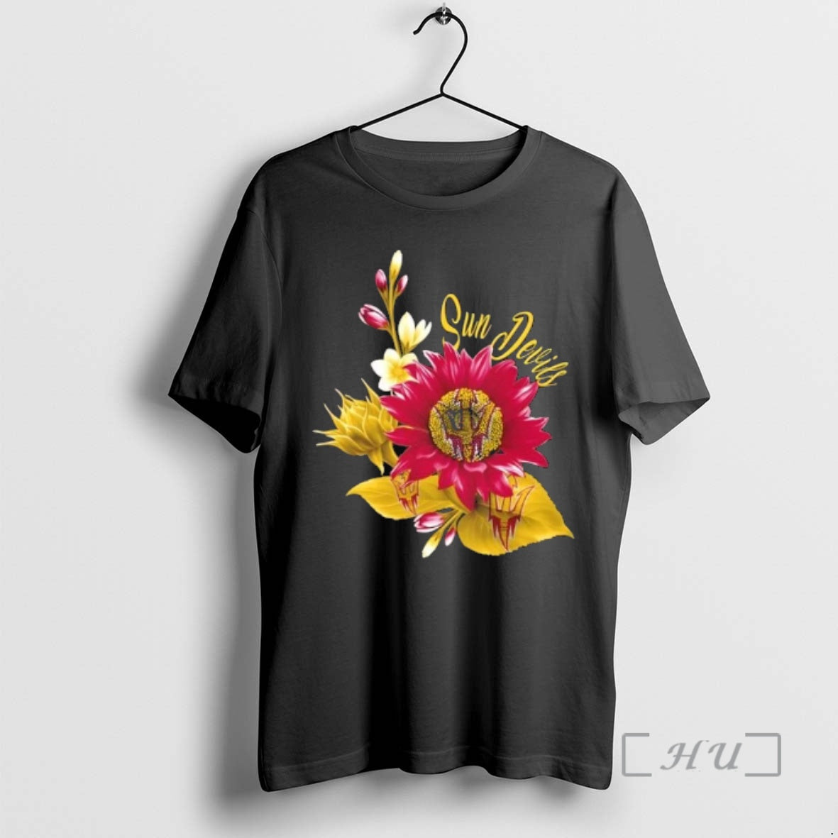 Officials Arizona State Sun Devils Football X Sunflower Floral T-Shirts, Hoodie, Sweatshirt | PureTeeCo.com