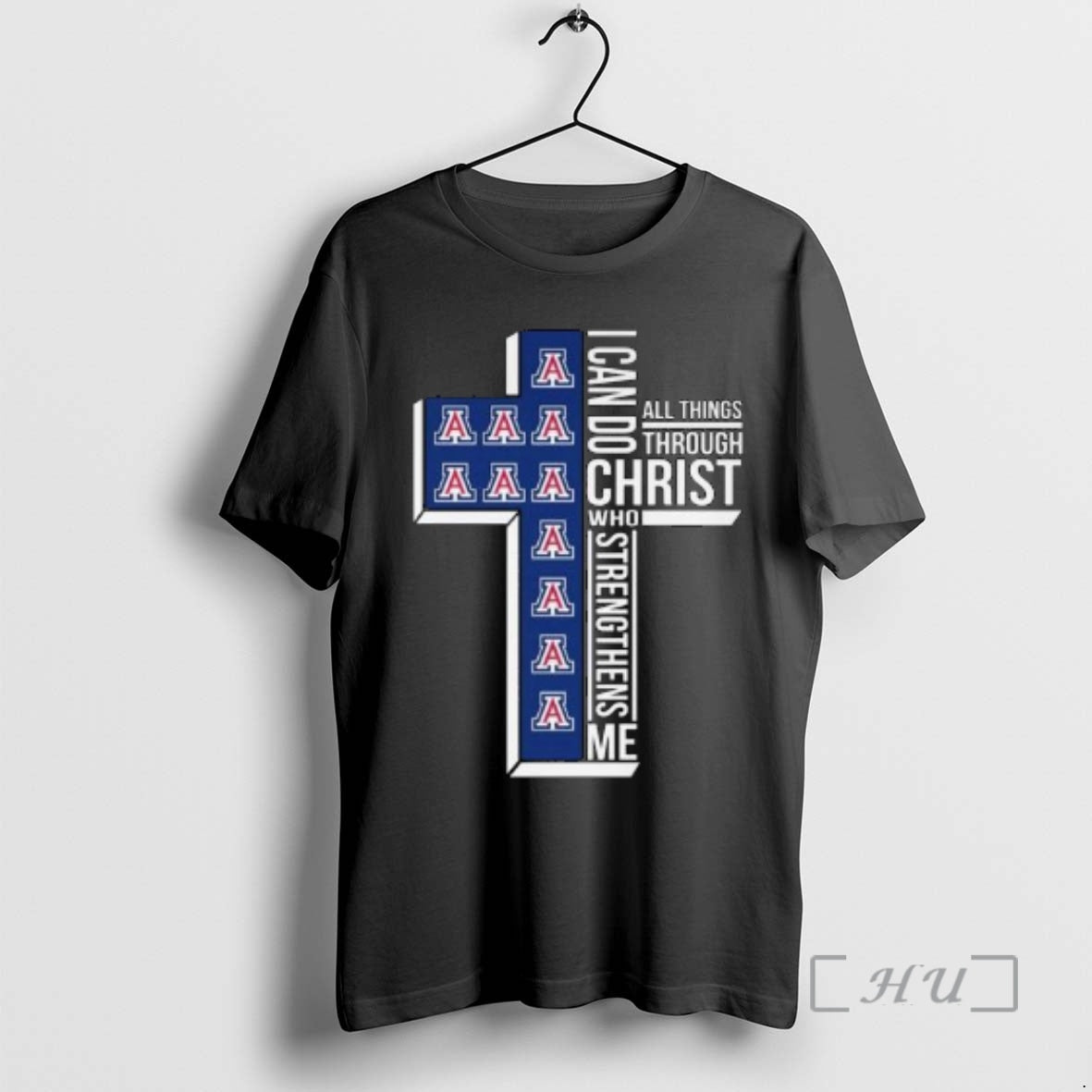 Officials Arizona Wildcats I Can Do All Things Through Christ Who Strengthens Me Cross Circle T-Shirts, Hoodie, Sweatshirt
