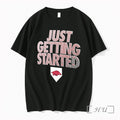 Officials Arkansas Razorbacks Softball 2026 Womens College World Just Getting Started Tee Premium T Shirts