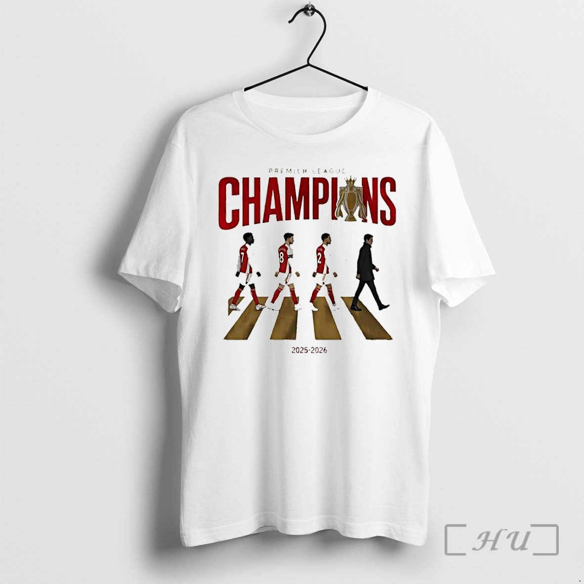 Officials Arsenal Premier League Champions 2025 2026 Saka Odegaard Saliba Arteta Premium T Shirts Sweater