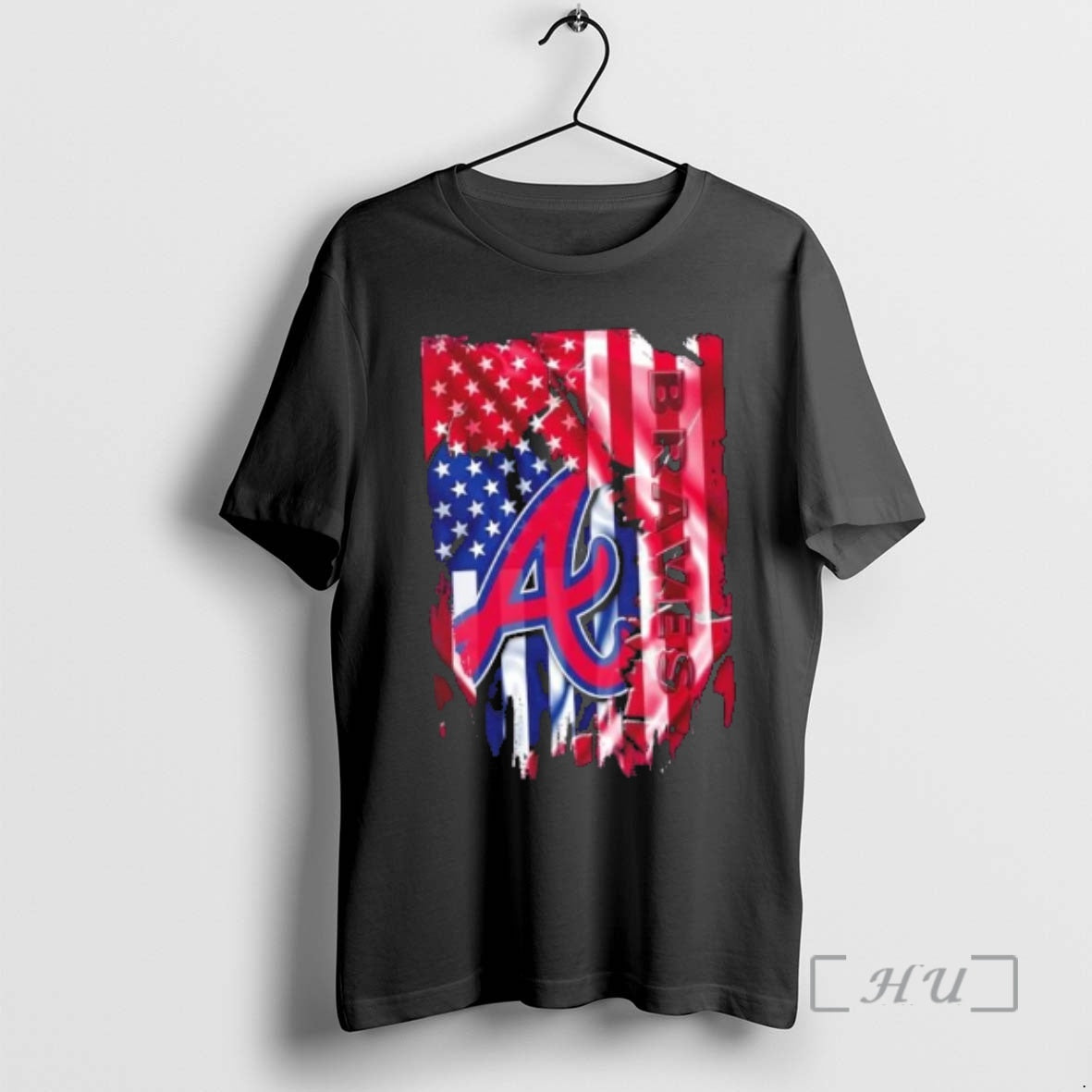 Officials Atlanta Braves Baseball X American Flag T-Shirts, Hoodie, Sweatshirt | PureTeeCo.com