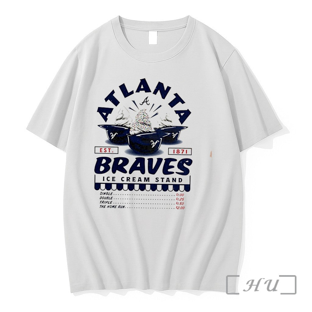 Officials Atlanta Braves Ice Cream Stand Tee