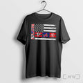 Officials Atlanta Sports Teams Logos Flag Tee