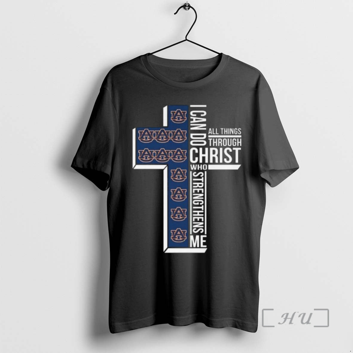 Officials Auburn Tigers I Can Do All Things Through Christ Who Strengthens Me Cross Premium T-Shirts, Hoodie, Sweatshirt