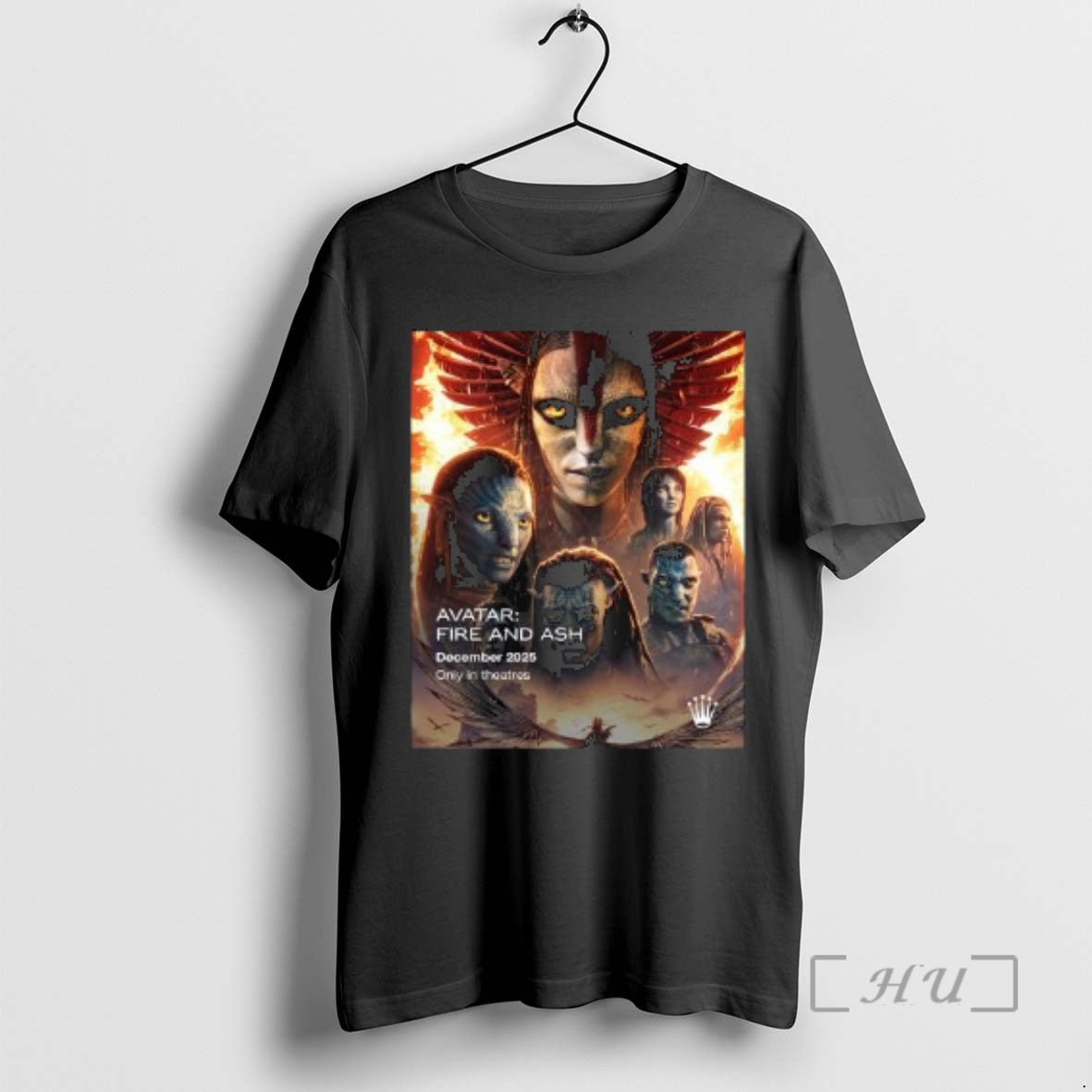Officials Avatar Fire And Ash December 2025 Only In Theatres Circle Black Premium T Shirts Hoodie, Sweatshirt | PureTeeCo.com