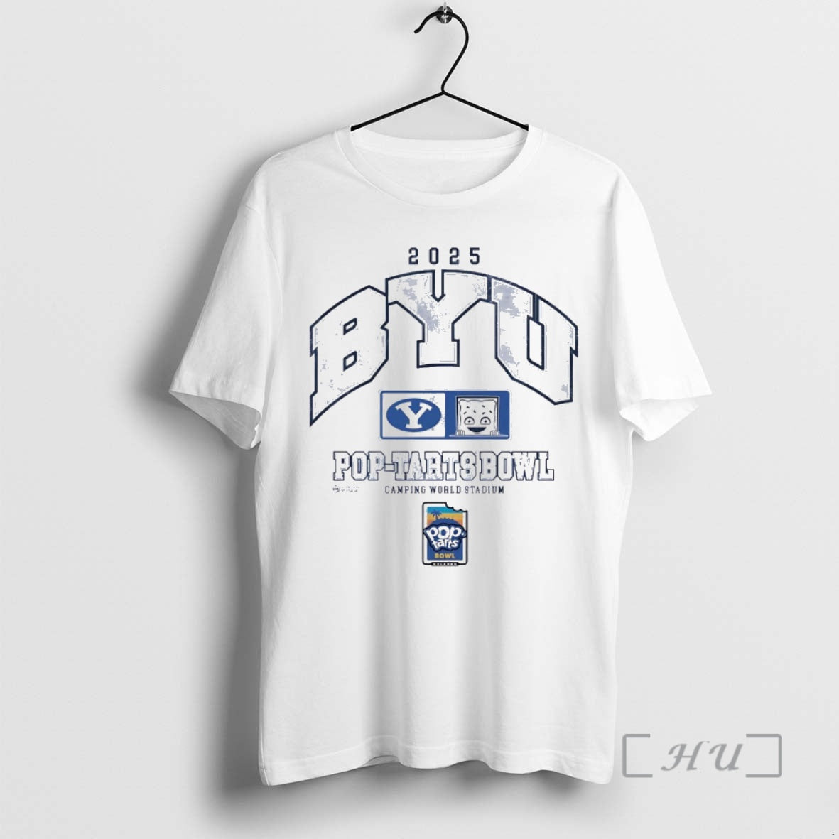 Officials Byu Cougars 2025 Pop Tarts Bowl Stadium Christmas T-Shirts, Hoodie, Sweatshirt | PureTeeCo.com