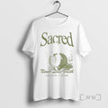 Officials Bacchus On A Barrel Sacred Never Lose Faith T-Shirts, Hoodie, Sweatshirt | PureTeeCo.com