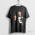Officials Bad Bunny 2026 Grammy Trophy Middle Finger Smoking Tee Hoodie, Sweatshirt | PureTeeCo.com