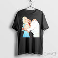 Officials Bad Bunny Hugging Lady Gaga Premium T Shirts Sweater Hoodie Jpg