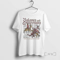 Officials Balance Composure Crosses Circle White T-Shirts, Hoodie, Sweatshirt | PureTeeCo.com