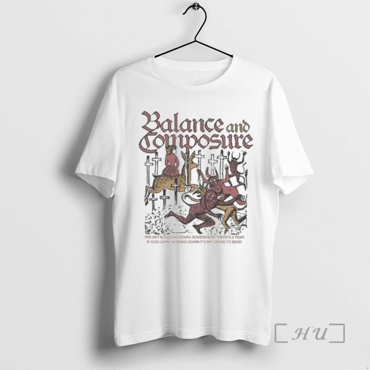 Officials Balance Composure Crosses Circle White T-Shirts, Hoodie, Sweatshirt | PureTeeCo.com