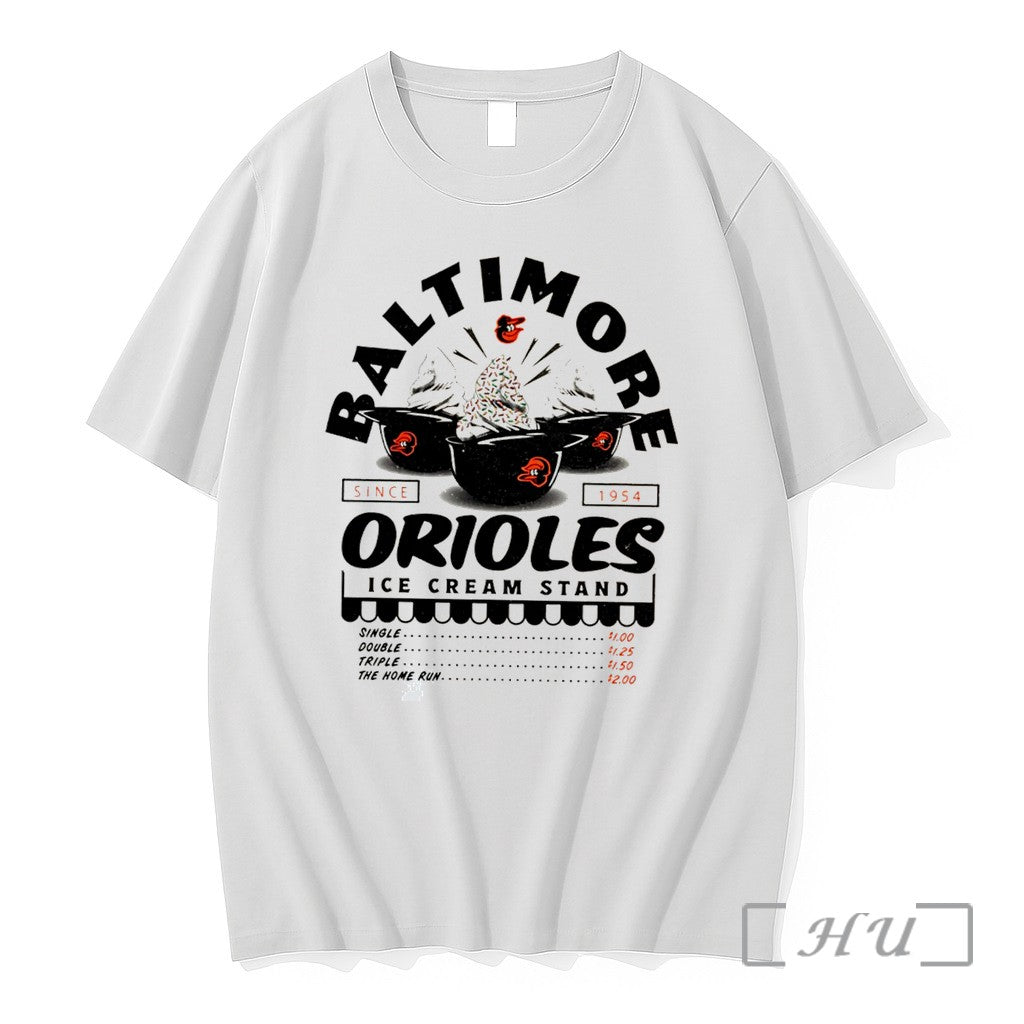 Officials Baltimore Orioles Ice Cream Stand Tee