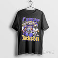 Officials Baltimore Ravens Lamar Jackson Notorious Graphics T-Shirts, Hoodie, Sweatshirt | PureTeeCo.com