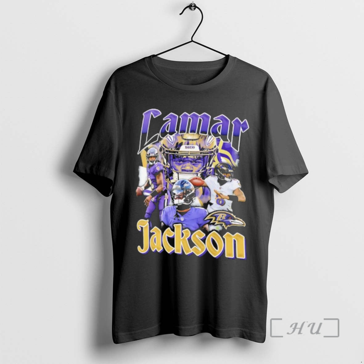 Officials Baltimore Ravens Lamar Jackson Notorious Graphics T-Shirts, Hoodie, Sweatshirt | PureTeeCo.com
