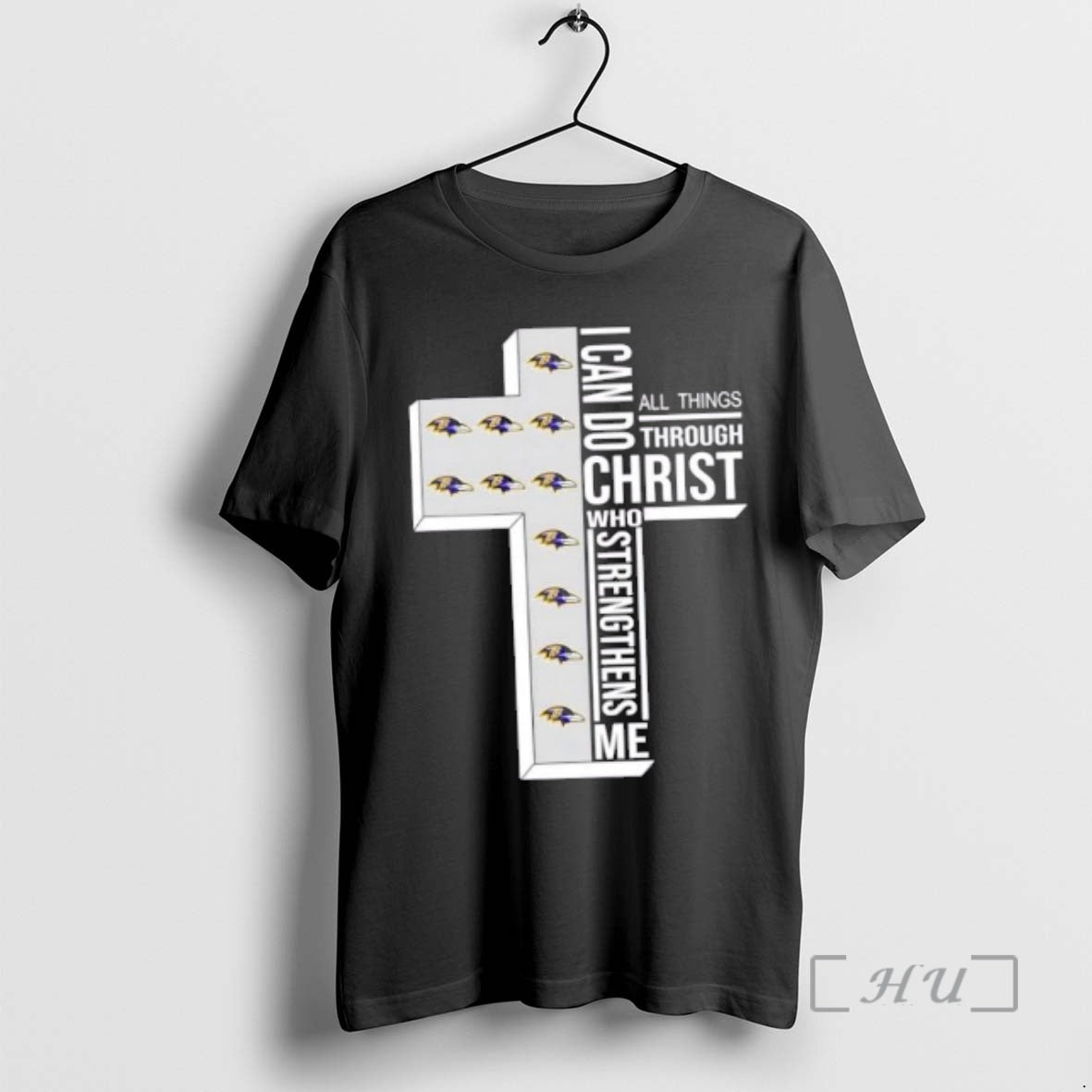 Officials Baltimore Ravens Football X I Can Do All Things Through Christ Who Strengthens Me T-Shirts, Hoodie, Sweatshirt