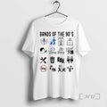 Officials Bands Of The 90s T-Shirts, Hoodie, Sweatshirt | PureTeeCo.com