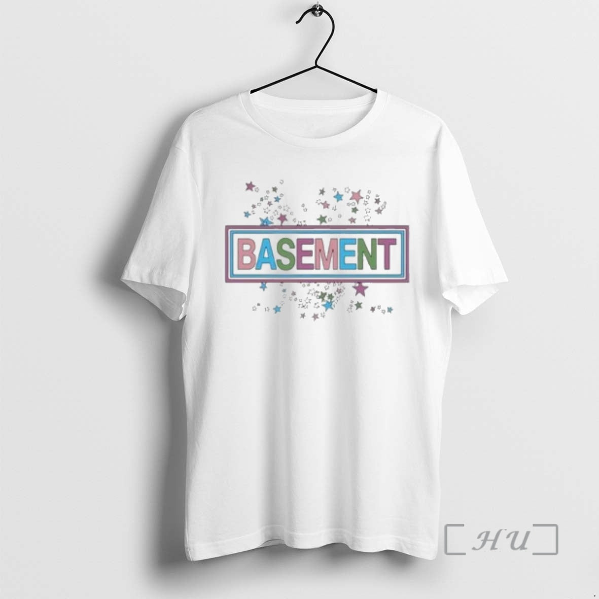 Officials Basement Bright Stars Circle White T-Shirts, Hoodie, Sweatshirt | PureTeeCo.com