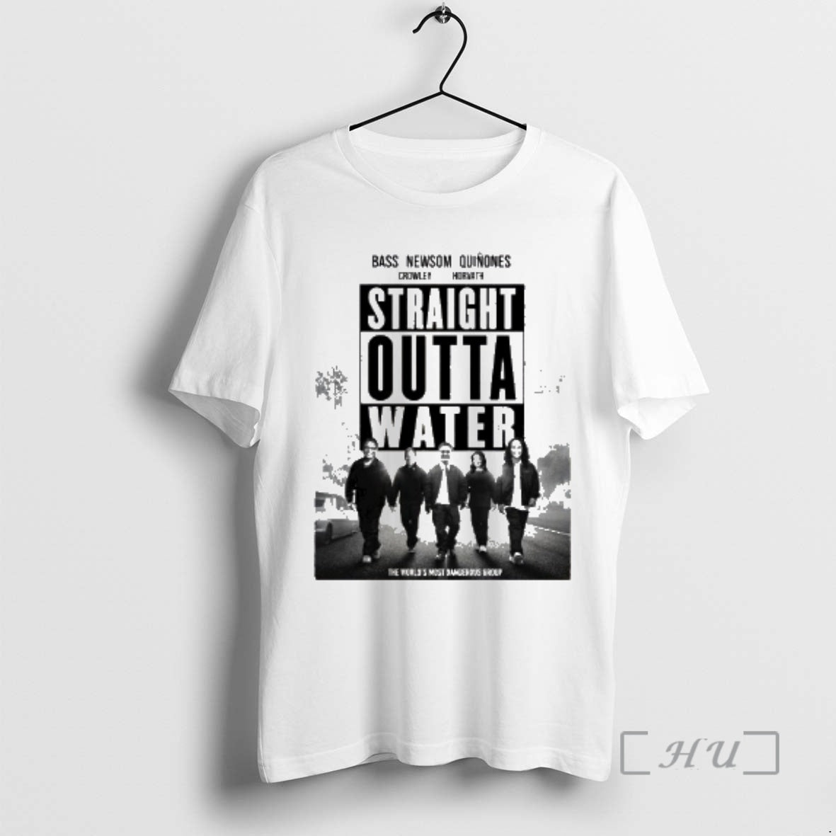 Officials Bass Newsom Quinones Straight Outta Water T-Shirts, Hoodie, Sweatshirt | PureTeeCo.com