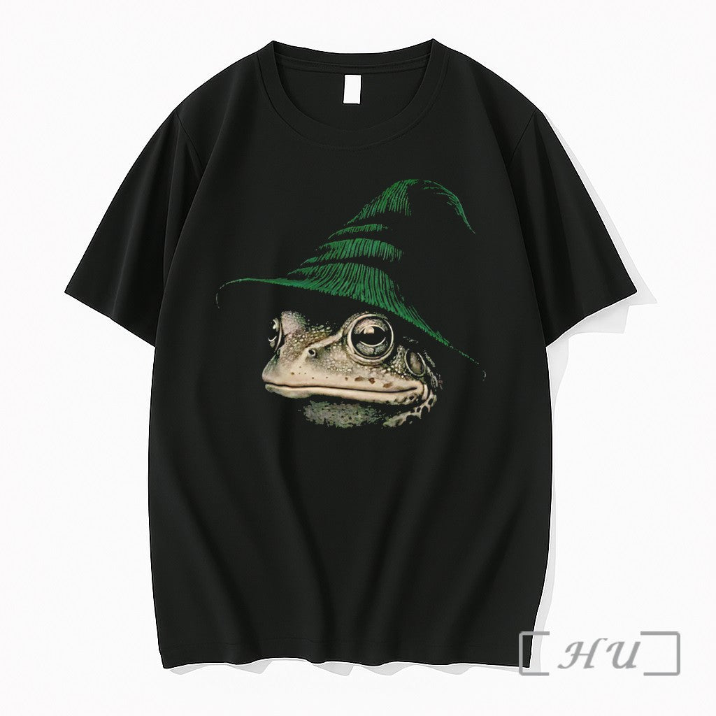 Officials Beanie Frog Wizard Cartoon Tee Premium T Shirts Sweater Hoodie Jpg