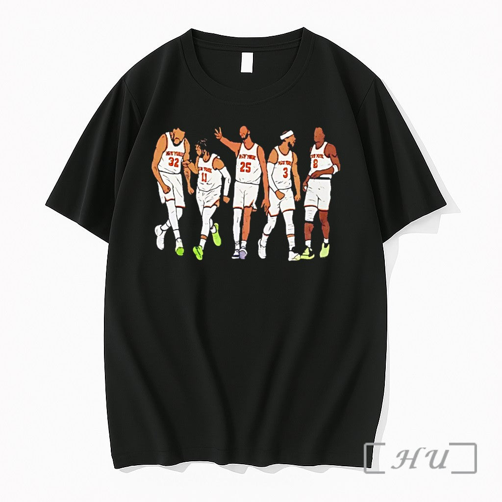 Officials Big 5 New York Knicks Tee Premium T Shirts Sweater Hoodie Jpg