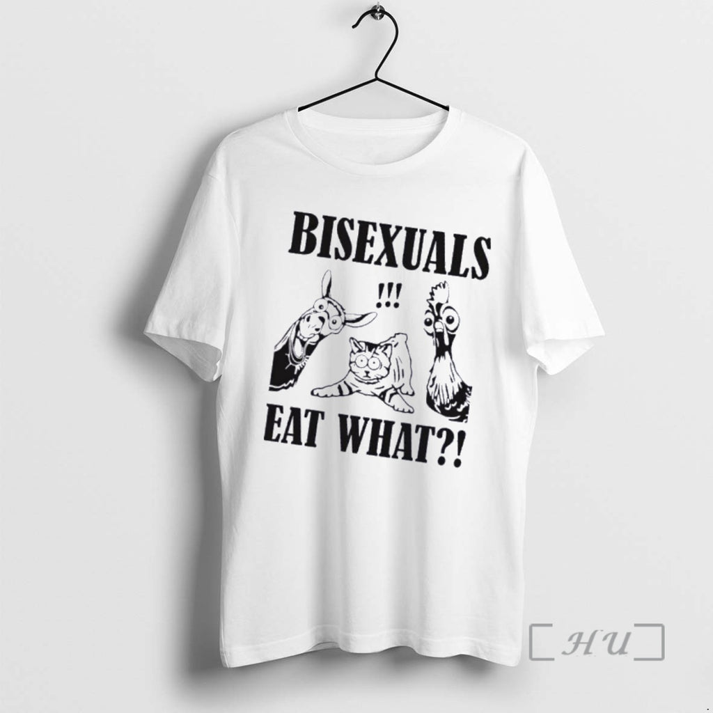 Officials Bisexuals Eat What Animals T-Shirts, Hoodie, Sweatshirt | PureTeeCo.com