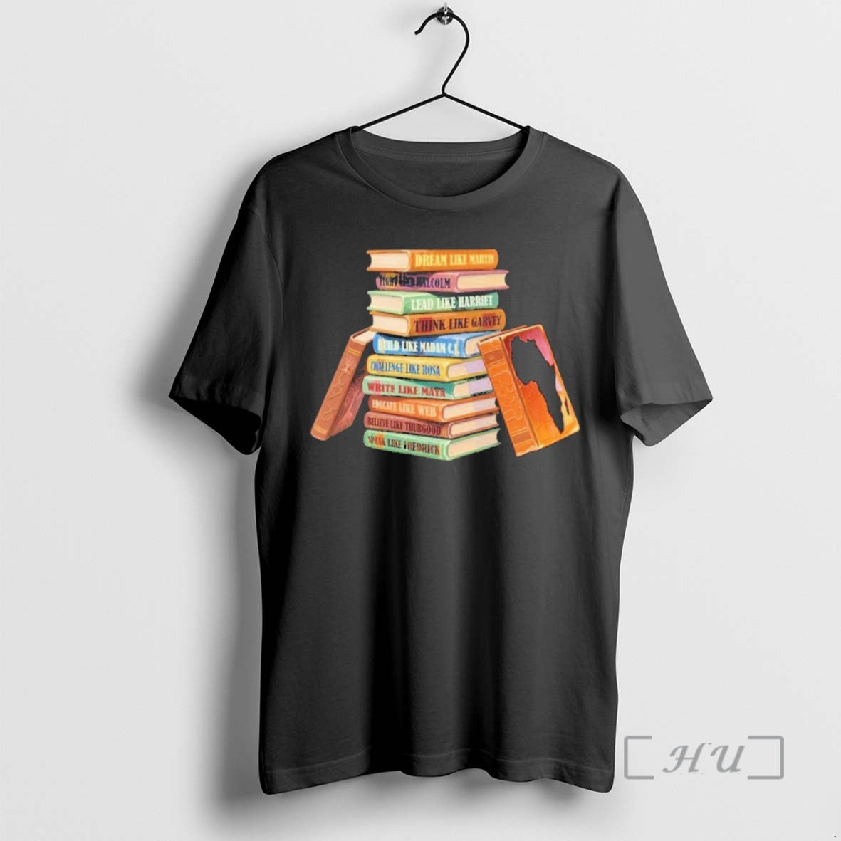 Officials Black History Month Black Leaders Books T-Shirts, Hoodie, Sweatshirt | PureTeeCo.com