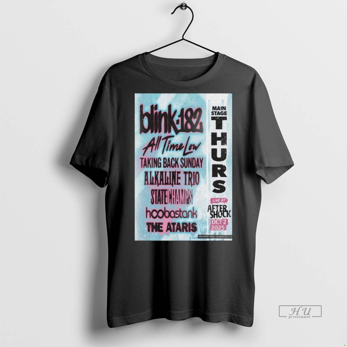 Officials Blink 182 Main Stage Thurs Live At After Shock Sacramento Ca Oct 2 2025