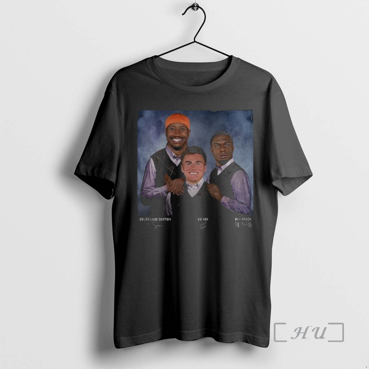 Officials Bo Nix Rj Harvey Courtland Sutton Football Denver Step Bros Premium T Shirts Sweater Hoodie, Sweatshirt