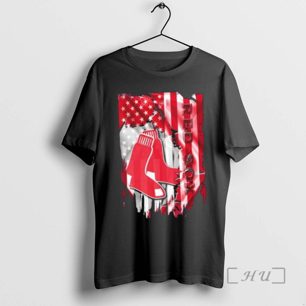 Officials Boston Red Sox Baseball X American Flag T-Shirts, Hoodie, Sweatshirt | PureTeeCo.com
