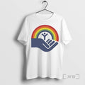 Officials Brennan Huff Step Brothers Wearing United Way Rainbow T-Shirts, Hoodie, Sweatshirt | PureTeeCo.com