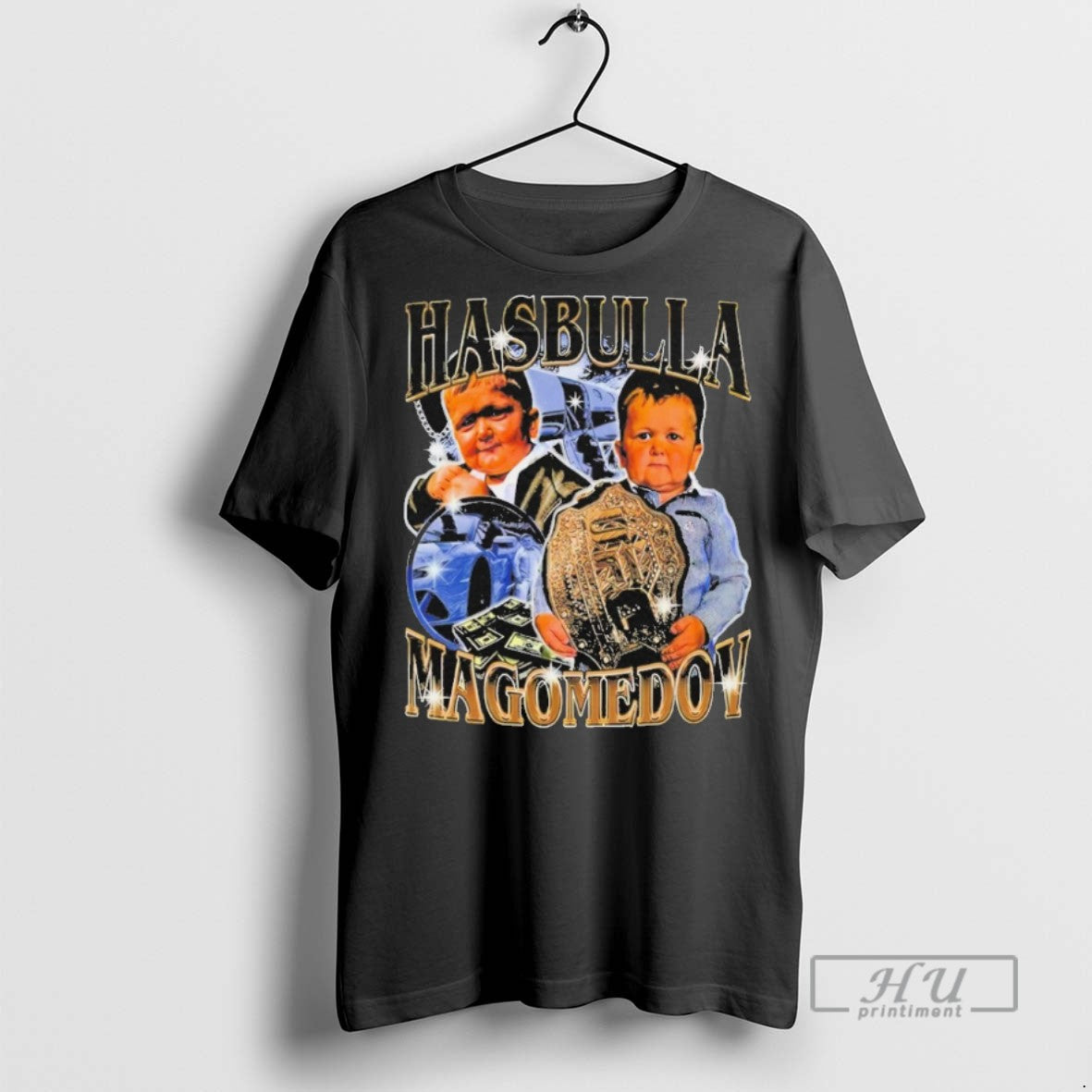 Officials Brian Burns Wear Hasbulla Magomedov T Shirt