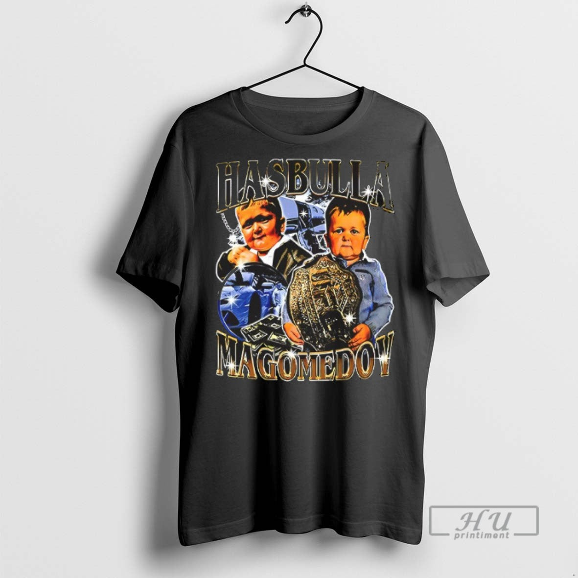 Officials Brian Burns Wearing Hasbulla Magomedov T Shirt