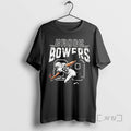 Officials Brock Bowers Las Vegas Catch Signature Retro T-Shirts, Hoodie, Sweatshirt | PureTeeCo.com