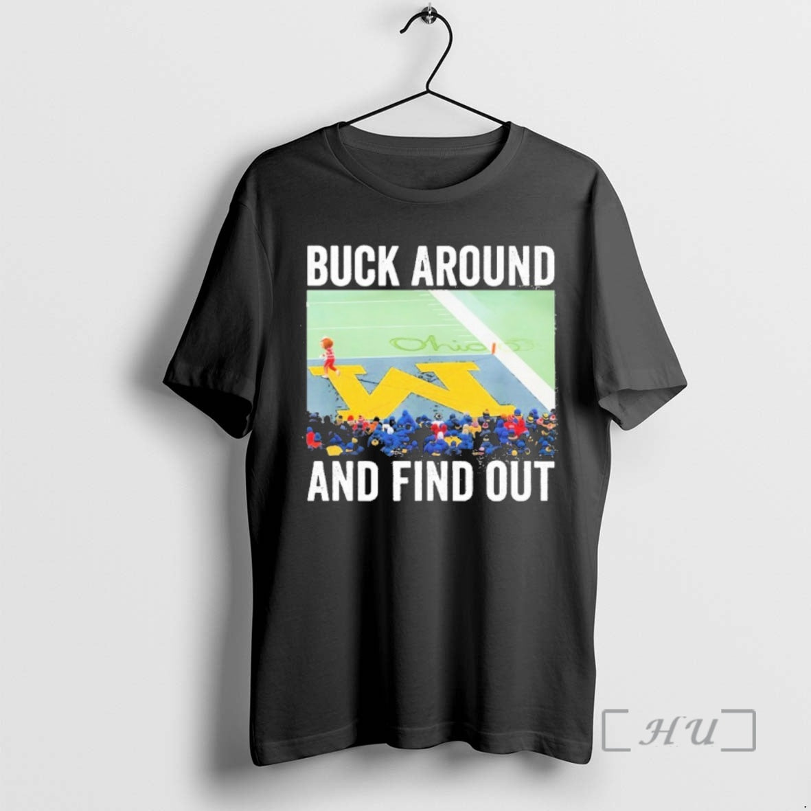 Officials Brutus Ohio Erase Buck Around And Find Out T-Shirts, Hoodie, Sweatshirt | PureTeeCo.com